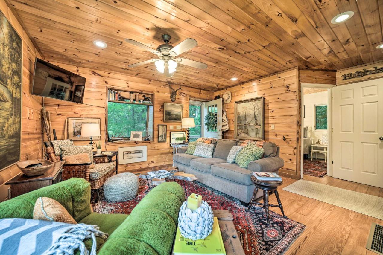 Highlands Cabin On Buck Creek About 8 Mi To Town! 외부 사진