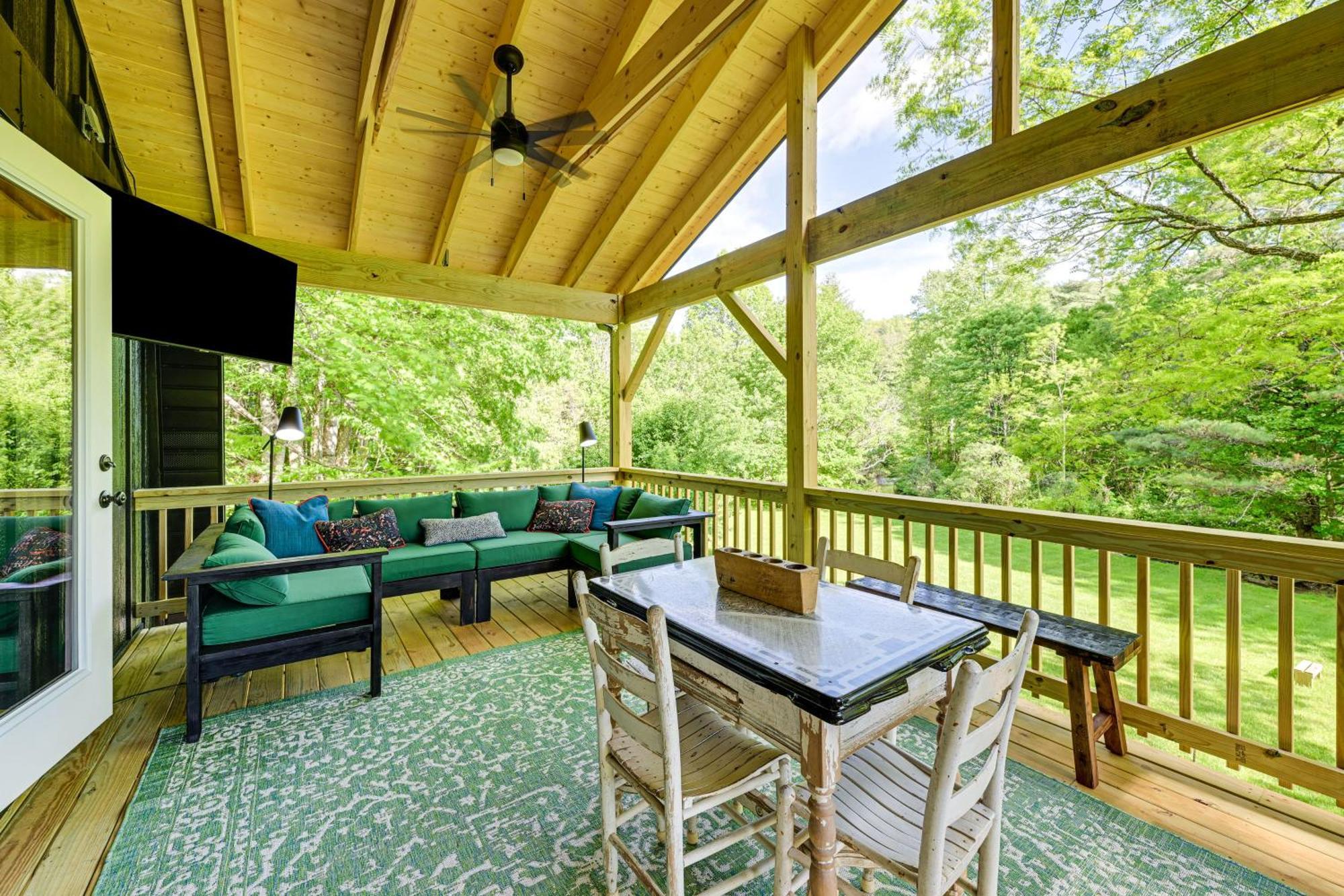 Highlands Cabin On Buck Creek About 8 Mi To Town! 외부 사진
