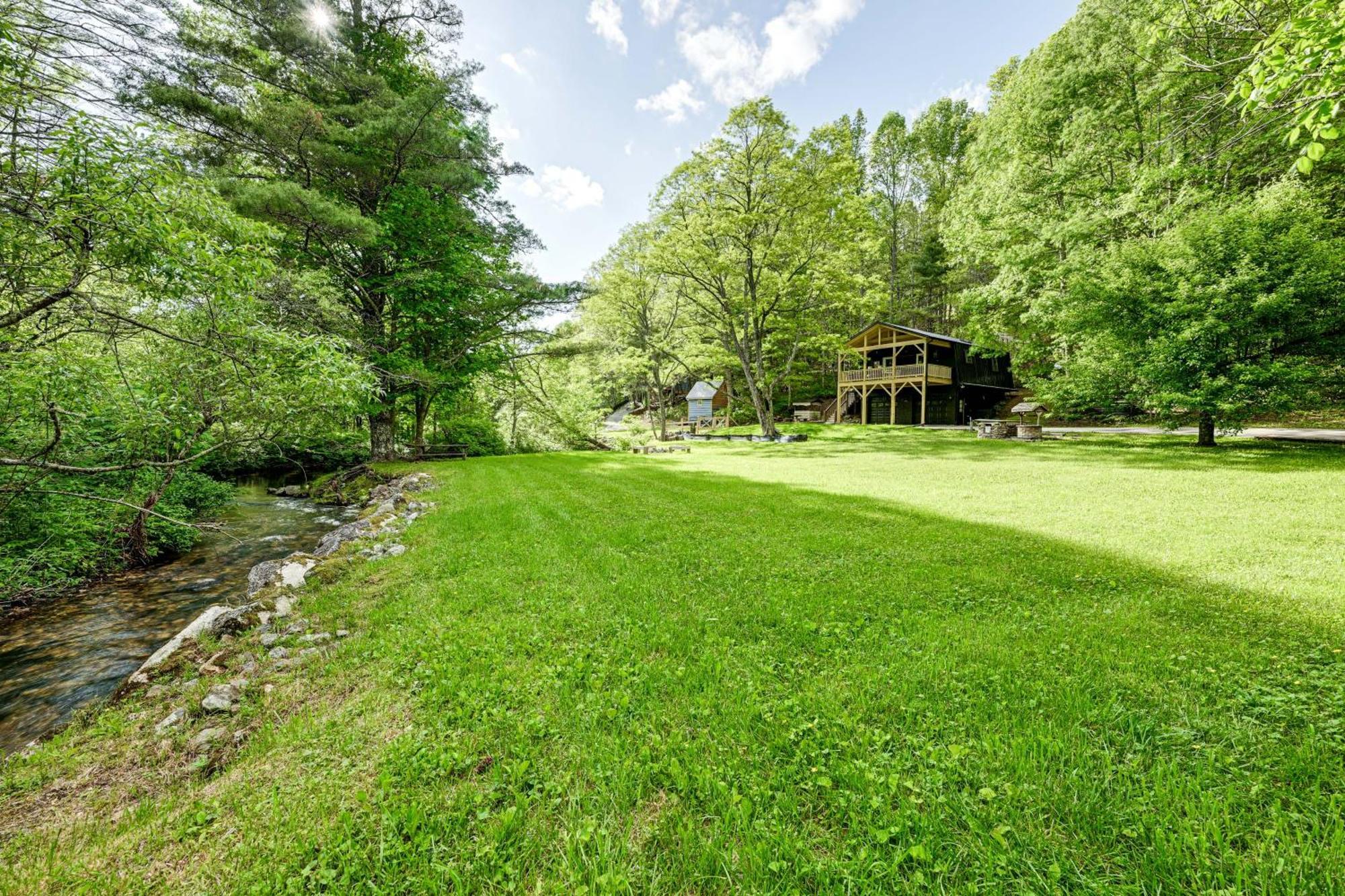 Highlands Cabin On Buck Creek About 8 Mi To Town! 외부 사진