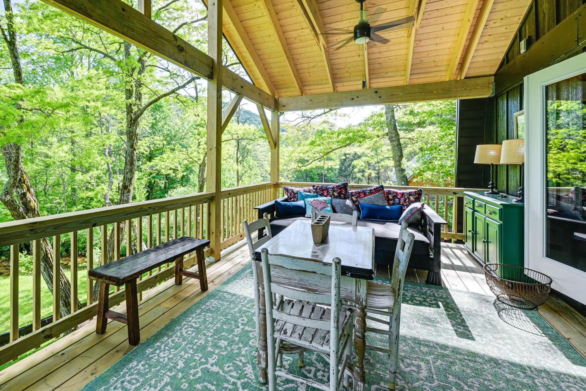 Highlands Cabin On Buck Creek About 8 Mi To Town! 외부 사진