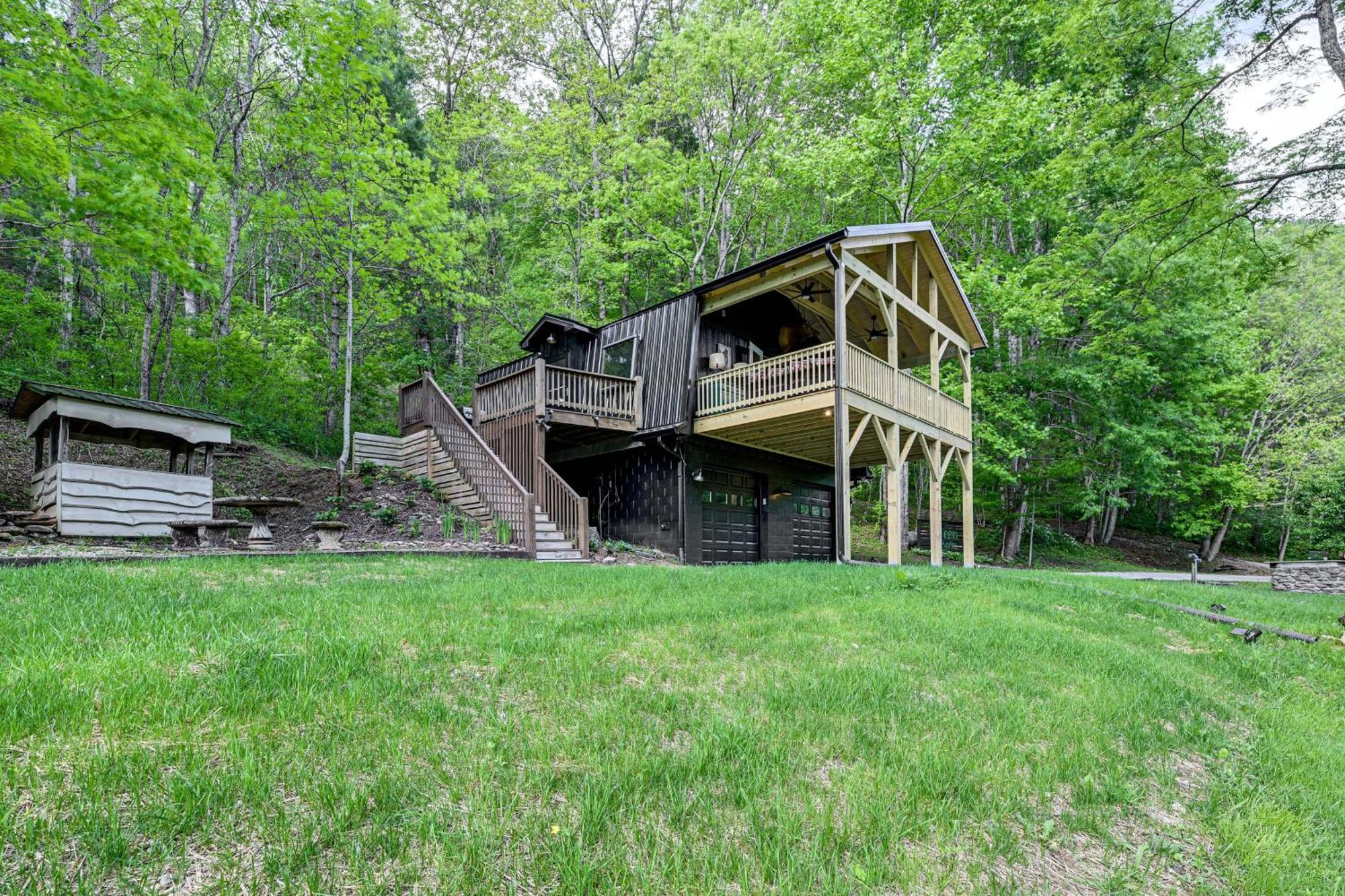 Highlands Cabin On Buck Creek About 8 Mi To Town! 외부 사진
