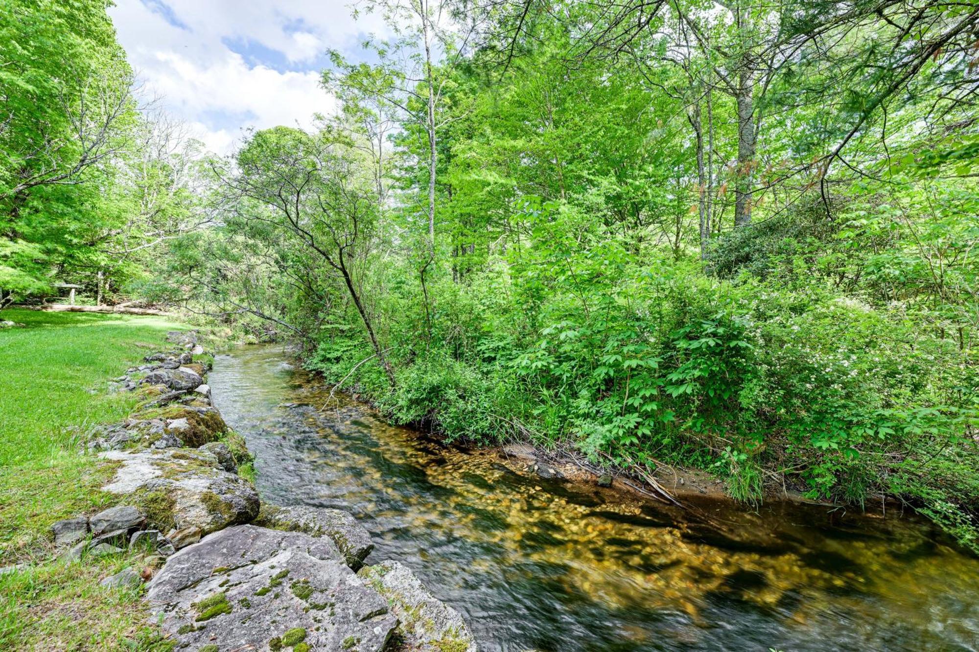 Highlands Cabin On Buck Creek About 8 Mi To Town! 외부 사진